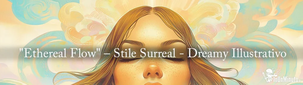 Ethereal Flow – Stile Surreal-Dreamy Illustrativo