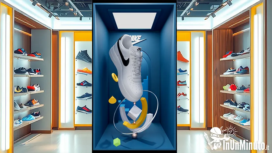 video-ledwall-3d-negozio-di-scarpe-sportivo